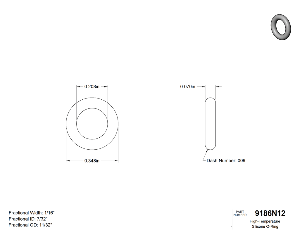 Technical drawing - 9186N12